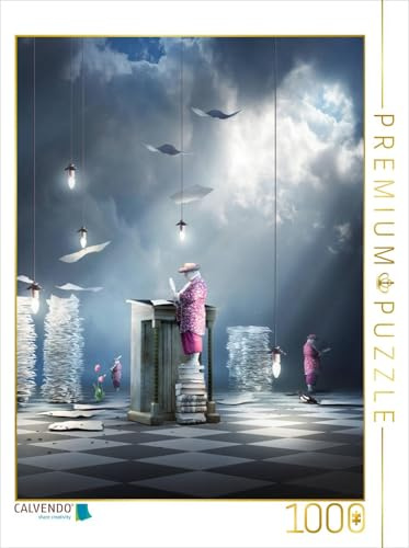 CALVENDO Puzzle Auf der Suche nach den richtigen Worten | 1000 Teile Lege-Größe 48 x 64 cm Foto-Puzzle für glückliche Stunden