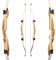 RAGIM Recurvebogen, Bogen, Sportbogen, Take Down Black Wildcat Plus Plus 68 32 lbs, Linkshand