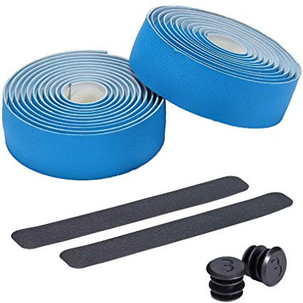 BBB BHT-14 Flexribbon Gel Lenkerband Für Rennräder, Blue, 200 x 3 cm