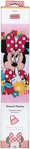 Vervaco PN-0173567 Disney Minnie Denkt Diamanten Malerei, Acrylic, Mehrfarbig, ca. 37 x 50 cm