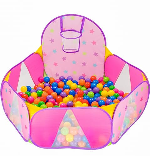 NUBUNI Piscina Con Palline Per Bambini | Piscina Palline Bambini | Piscina Di Palline Per Bambini | Vasca Palline Per Bambini | Piscinetta Con Palline Per Bambini | PALLINE NON INCLUSE G
