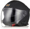 ORIGINE Casque Bluetooth Moto Jet Casque Scooter avec Double Visière Homologué ECE
