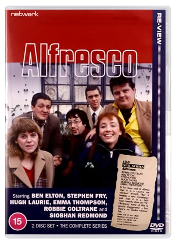 Alfresco The Complete Series Robbie Coltrane Ben Elton Stephen Fry Hugh Laurie Emma Thompson Siobhan Redmond TV Comedy Sketch Show