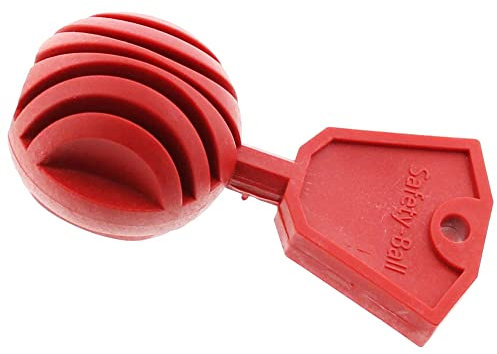 The Drive Safety Ball Diebstahlsicherung Kupplungskugel Anhänger Trailer rot Sicherung