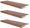 Onlywood Set da 3 Pezzi Rivestimento Gradini Fai da te per gradini con larghezza max 130 cm - Rivestimento Scale Interne in 5 Colorazioni a scelta effetto Legno o effetto Pietra (Montana Oak)