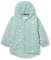 Playshoes Fodera in pile della giacca antipioggia, Giacca antipioggia impermeabile Unisex - Bambini e ragazzi, animali della foresta verde, 116