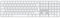 Apple Magic Keyboard mit Touch ID und Ziffernblock für Mac Modelle mit Apple Chip – Englisch (International) – Weiße Tasten ​​​​​​​