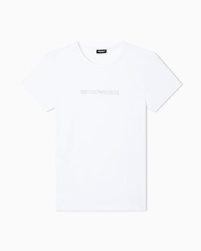Emporio Armani Damen Essential Cotton T-Shirt T-Shirt mit Rundhalsausschnitt (1er Pack)