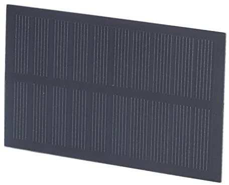 Pannello Solare Piccolo Modulo a Cella Solare Portatile in Silicio Monocristallino per Batterie da 3,7 V Caricanti 1W 5V