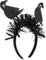 JOINPAYA Halloween Haarreifen mit Raben Leicht und Langlebig für Cosplay und Festivals Hochwertiger Kopfschmuck für Damen und Partys