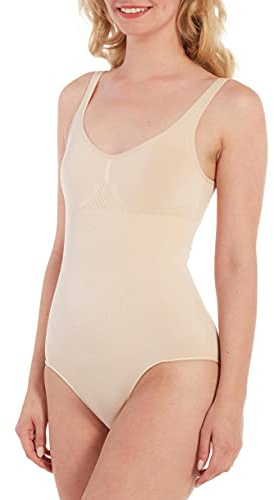 Magic Bodyfashion Women's Maxi, Beige, Small
