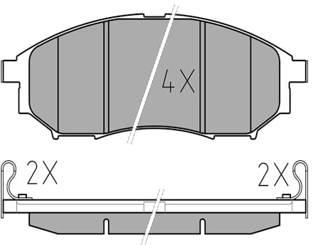 Meyle 025 236 9816/W Brake Pad Set, disc brake