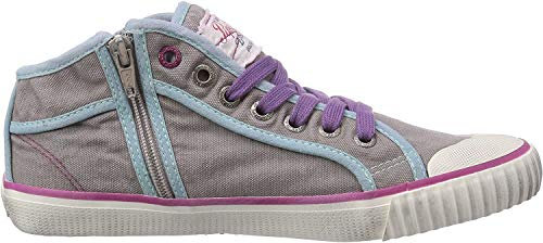 Pepe Jeans Industry Basic, Zapatillas Deportivas Mujer, Gris 919Grey Amanecer, 36 EU