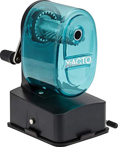 X-ACTO Vacuum Mount Manual Pencil Sharpener - Blue