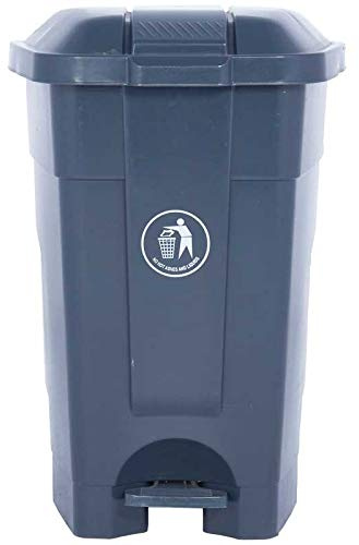 Practical Panda LPB70Y Wheelie Bin With Foot Pedal - 70 Litre (Dark Grey)