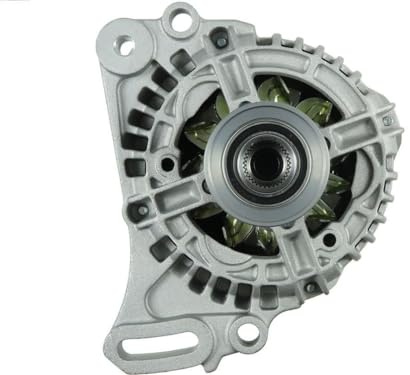 AS-PL Lichtmaschine 110A 12V mit Freilaufriemenscheibe Kompatibel mit VW POLO 9N 0124325142 045903023D 045903023H