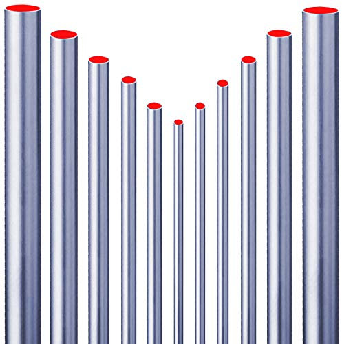 Qualitäts C-Stahlrohr Stange > 10mm bis 35mm > Länge 0,25m bis 2m > Wunschlänge einfach auswählen >>> 28 mm x 1,5 mm | 1 m