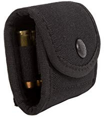 PATTON Vega Holster 2P58 Porta Colpi 12 posti cartucce Multi Calibro in Cordura Nero