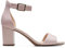 Clarks Women's Deva Mae Pump, Dusty Rose Leather, 6.5 UK