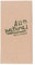 LogiPack GeRo Servietten All Natural Zelltuch aus 100% Recycling, 2-lagig, 1/8 Falz, 33 x 33 cm (2000)