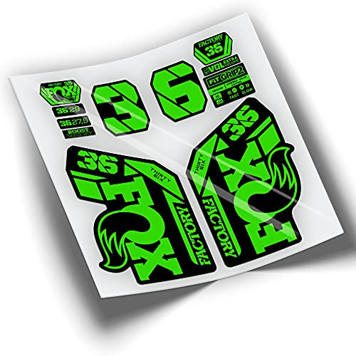 Fox 36 Factory 2021 Farben WP425 Neongrün
