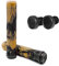 Core Stunt-Scooter Tret-Roller Hand Griffe Soft lang mit Barends/Grip + Fantic26 Sticker (Bark Schwarz/Braun Swirl)
