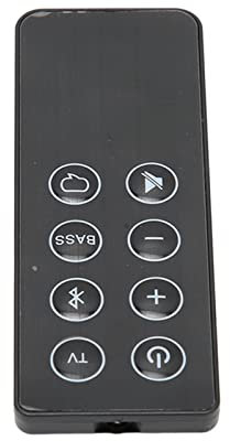 Akozon Cuifati Telecomando Universale, Sostituzione del Telecomando Soundbar per Universal Sound Compatibile 418775 410376 431974 845194 5 10 15 Serie II e Altoparlanti TV