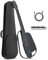 Enya NEXG 2 Elektro-Akustische Gitarren – Carbon Fiber Smart Audio Silent E-Gitarre Schwarz 3/4 für Erwachsene mit 80 W kabellosem Lautsprecher Fußschalter-Ladekabel (Basic)