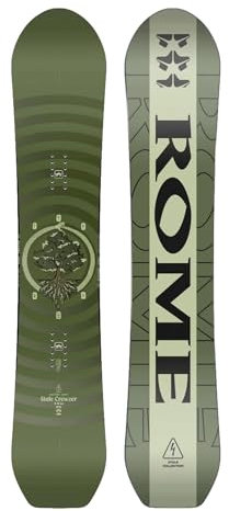 Rome Snowboards Stale Crewzer Directional Twin Snowboard für Herren, 2023/2024, Größe 158