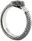 COPPERTIST.WU Schlange Ring Nordeuropa Mythologie Ouroboros Ring Retro Gotisch Tierring Inlayed Zirkon Geeignet für Männer und Frauen Schmuck Geschenke(52, Sterling Silber 925)