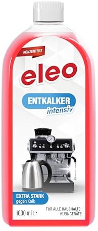 1 Liter eleo® Universal Entkalker Konzentrat – Effiziente Kalklösekraft | umweltfreundlich & geruchsneutral | für Kaffeevollautomaten, Wasserkocher uvm.