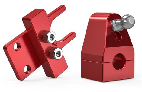 ORAMAI Quick Shift-Kurzgetriebe, kompatibel mit Ford Focus RS MK2 ST225 2.5T 2004-2012, Aluminium-Wechsel-Race-Shifter, kompatibel mit Ford Focus RS ST 2005-2010(Red)