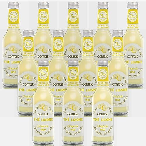 Tè Al Limone Cortese Bevanda Analcolica 12 bottiglie cl. 27,5