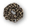 hutch&putch Premium Musselin-Scrunchie für Damen - Haargummi aus 100% Baumwolle - elastischer Haargummi für gesunde Haare - Scrunchie mit starkem Halt ohne Knickstelle (Leo)