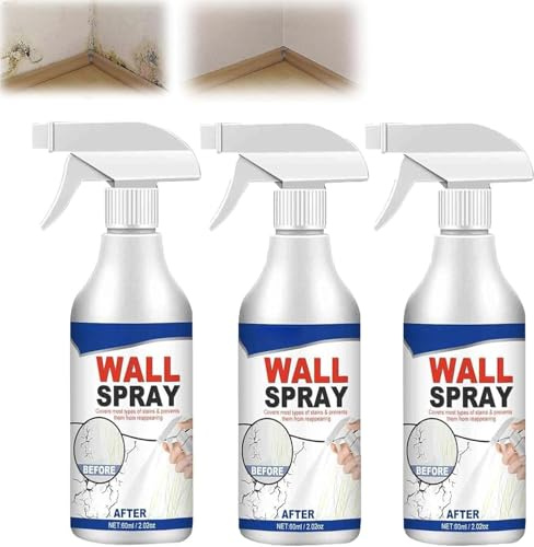 Spray de peinture polyvalent pour réparation murale, peinture de rénovation murale, peinture de réparation de taches auto-pulvérisées, peintures à base d'eau, peinture blanche, convient pour les murs
