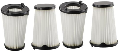 Violiica Juego de 4 filtros de repuesto para aspiradora Electrolux de mano para aspiradora de mano para ZB3411, ZB3414, ZB3414AK, atrapa el polvo fino para pelo de mascotas y alérgenos, promueve el