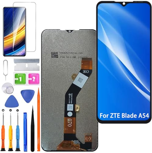 Display Bildschirm für ZTE Blade A54 | mit Reparatur Kit，IPS LCD，HD Display，Bildschirm Ersetzen