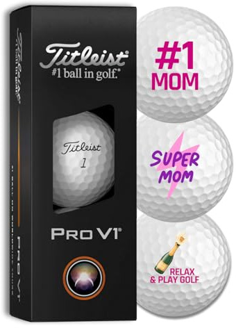 Titleist Pro V1#1 MOM - Mother's Day Golf Balls/No.1 Mom