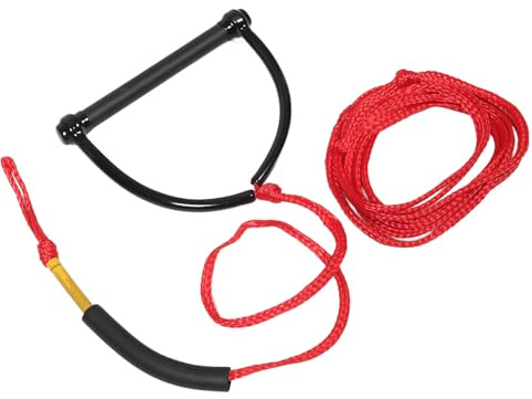 Genérico Cuerda para Wakeboard Portátil Resistente al Desgaste Mango Ergonómico, Cuerda de Remolque para Esquí Acuático en Color Brillante, Uso Multifuncional para Deportes Acuáticos