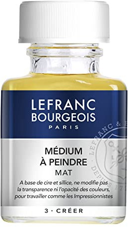 Lefranc Bourgeois Additif - Médium à Peindre Mat Flacon 75ml