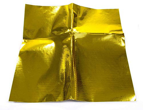Design Engineering Reflect-A-Gold High Temp Adhesive Sheet 24 x 24