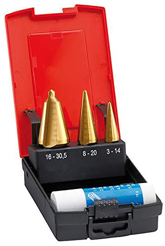 Format Blechschälbohrer-Set HSS TiN 3-30,5mm