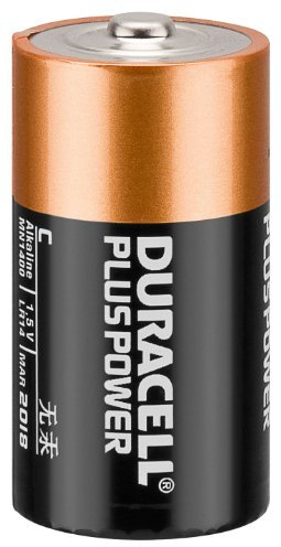Pile Duracell Plus MN1400/LR14 Baby C (2 pezzi)