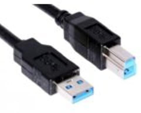 Microconnect usb3.0ab3b – USB Kabel (USB A, USB B, männlich/männlich, Schwarz)