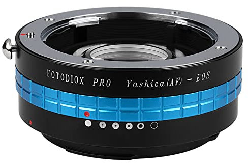 Fotodiox Pro Lens Mount Adapter Compatible with Yashica 230 AF Lenses on Canon EOS EF/EF-S Cameras