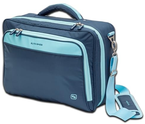 Elite Bags Practi's - Valigetta sanitaria per assistenza domiciliaria, blu, 40 x 30 x 12 cm