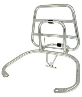 Gepäckträger klappbar Topcase Träger Chrom kompatibel für Vespa LX 50 ZAPC381,4T ZAPC383