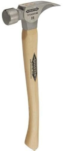 Stiletto Ti16MC Ti 16 Milled Face Hammer with a Curved 18 Hickory Handle Industrial, Harware, Tools, Supply