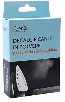 Decalcificante in Polvere per Ferri da Stiro e Caldaie Stiro - 5pz, art.983 - iGenio