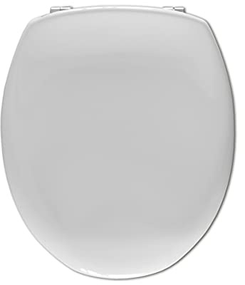 VitrA Bad 515192 WC-Sitz Sanimed 58 weiß mit Deckel Spezialbefestigung aus Edelstahl